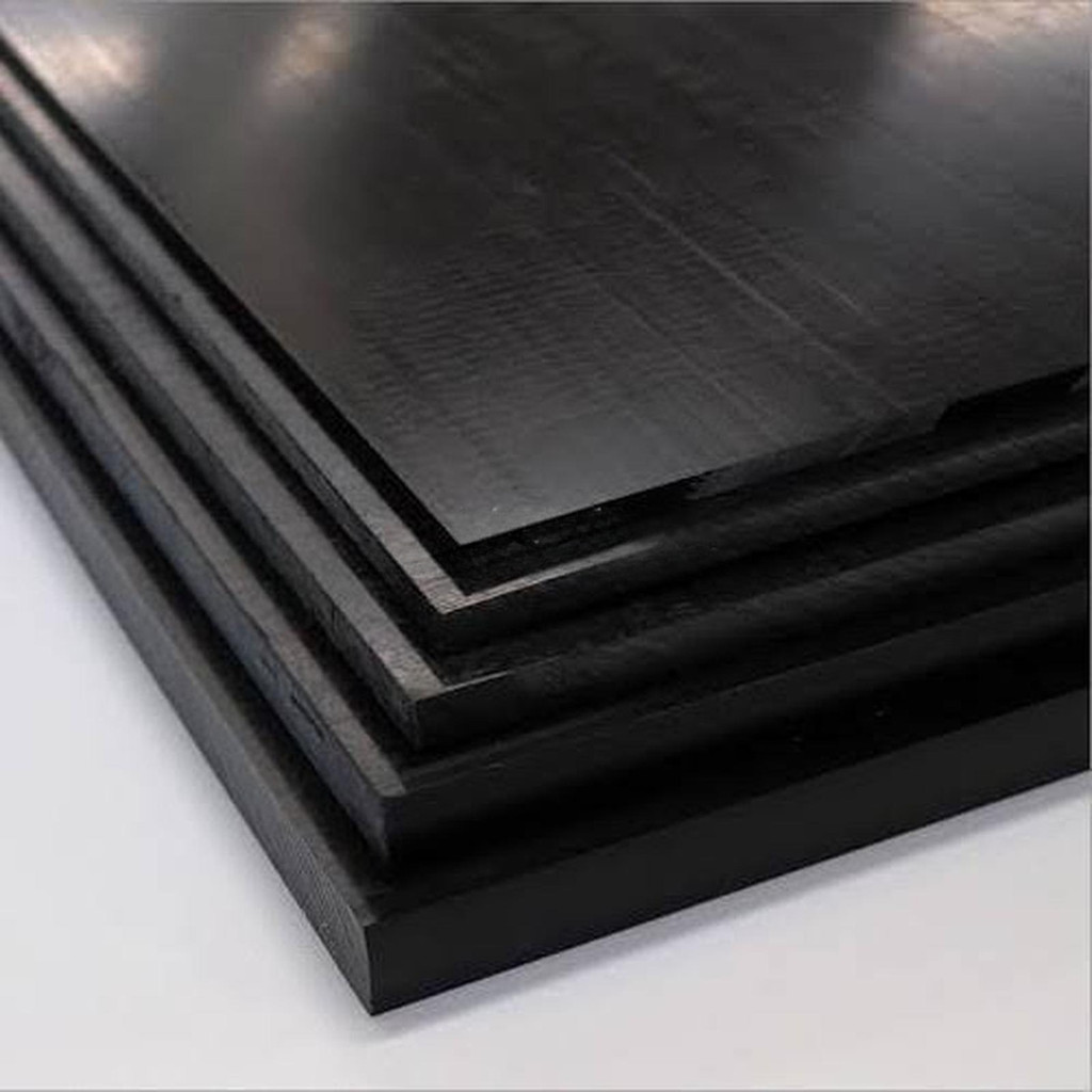 Nylon PE Sheet Hitam 15mm x 3,2cm x 100cm ( PE Lembaran Hitam )
