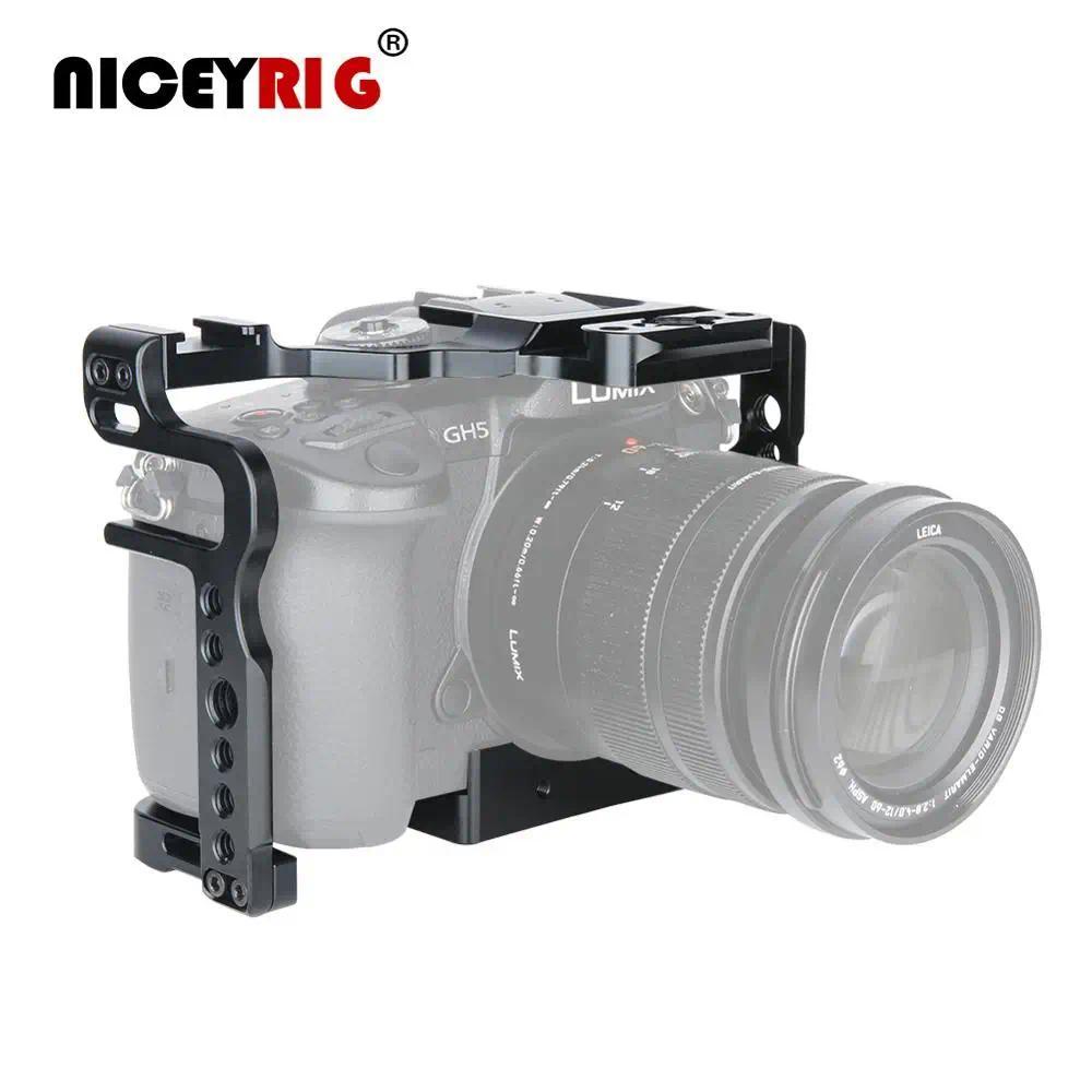 NICEYRIG gh5 gh5s Camera Case for Panasonic GH5 GH5S Camera Rig for Panasonic Lumix gh5s gh5 DSLR Ca