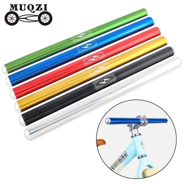 Foto Muqzi Handlebar Stang lurus flat clamp 25.4 mm sepeda anak Pushbike Balance bike Alloy
