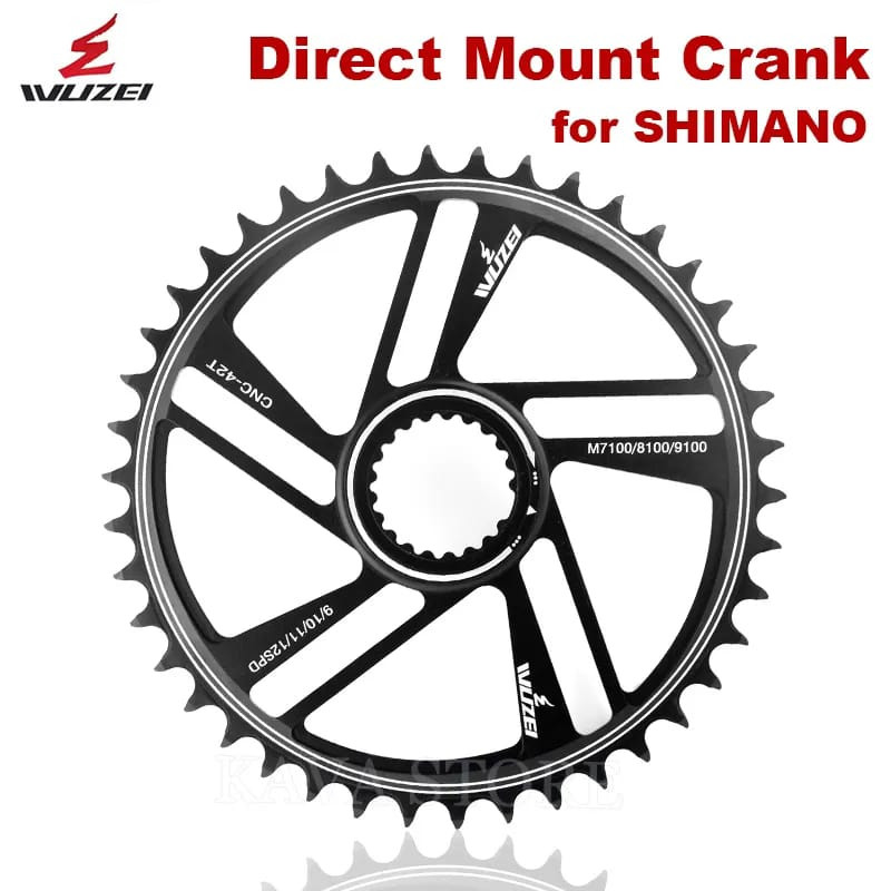 Foto Wuzei Chainring 32T 34T 36T 38T 12 Speed Direct Mount Crank Shimano M6100 M7100 M8100 M9100 12S