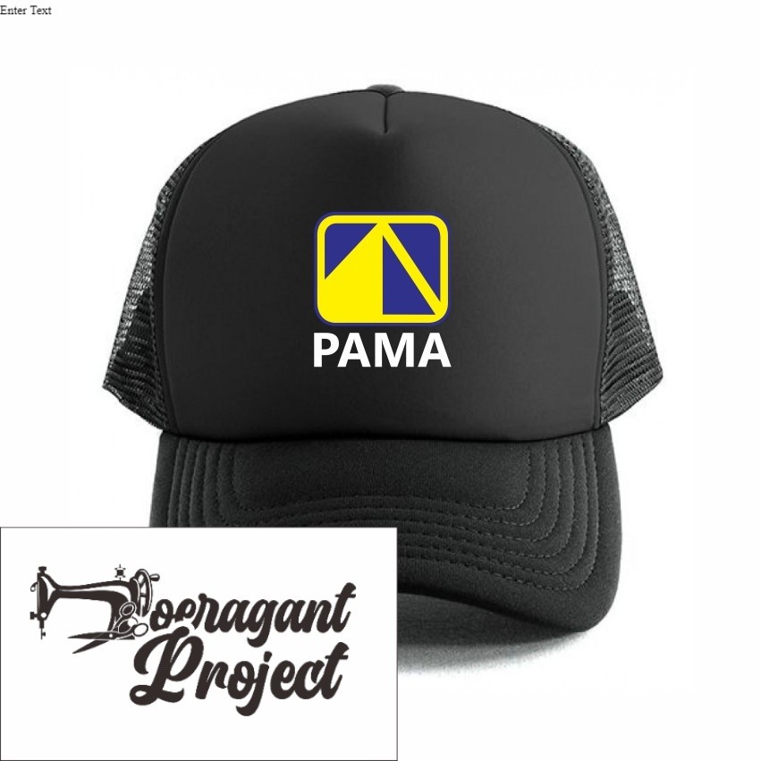 topi jaring pama persada / topi trucker hat pama