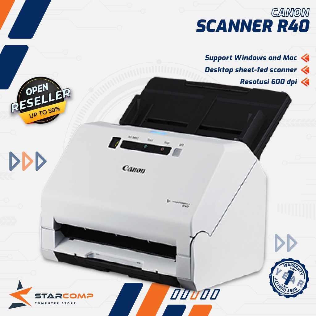 Scanner Canon R40 - Folio/F4 40 PPM