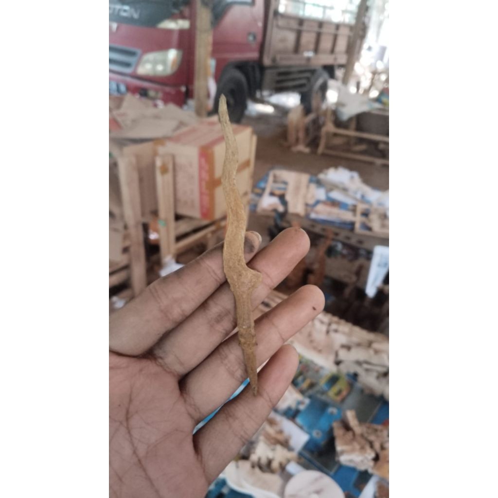 Keris Mini Luk Pajangan Miniatur Keris Tradisional Unik Koleksi