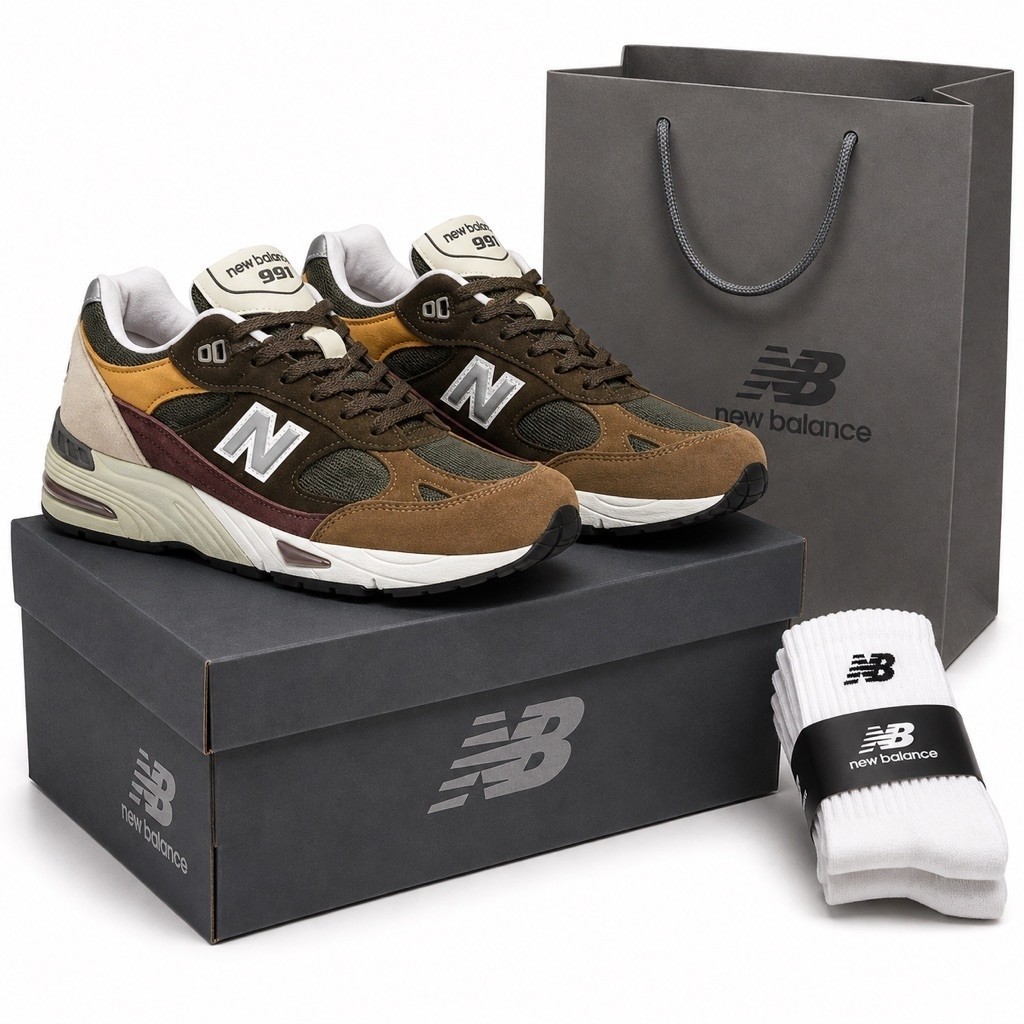 Sepatu NB Sneakers New Balance 991 England Desaturated