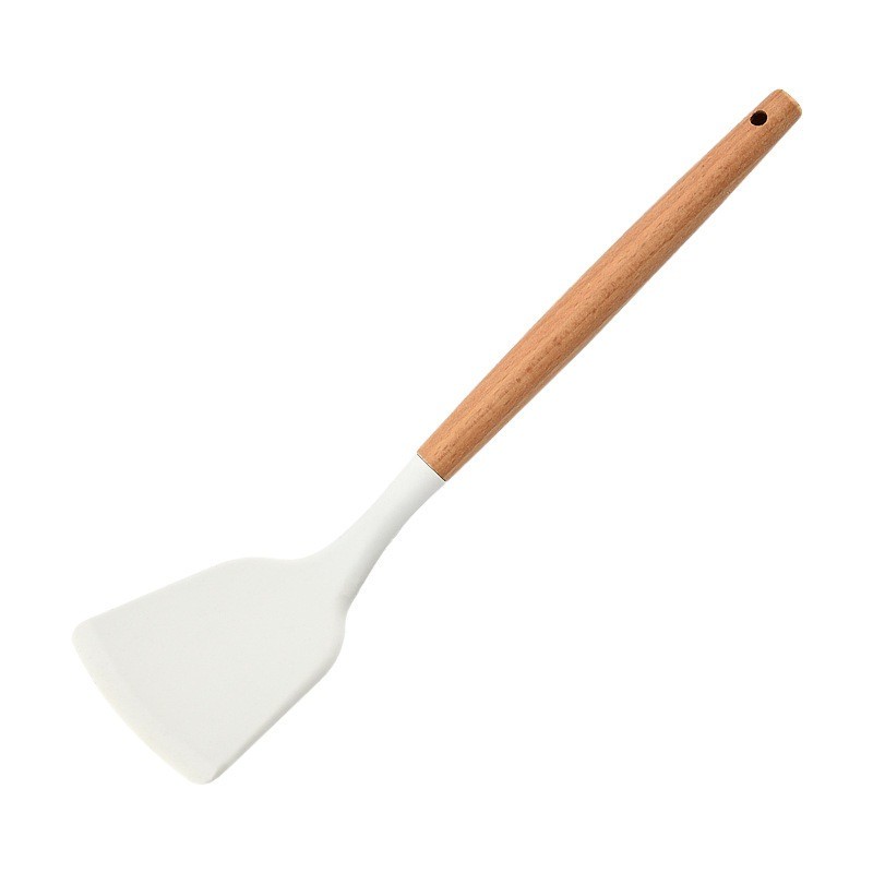 GROWSIR Silicone Utensil Spatula Spatula Silicon Utensile Turner Sutil Silikon Tahan Panas CF035