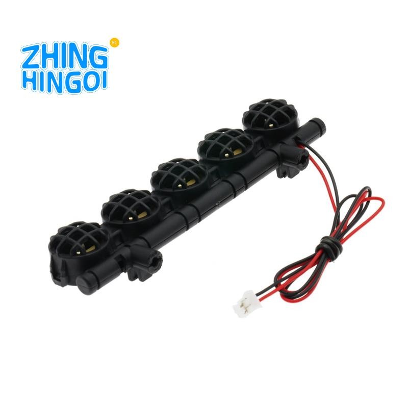 Lampu LED Bar Atap Mobil RC untuk MN D90 D99S MN98 MN99S MN-90 1/12 Suku Cadang Upgrade Mobil RC
