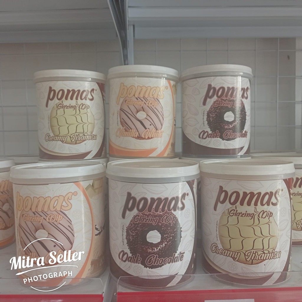 Pomas Dip Glaze 1kg Pomas Glazing 1 kg
