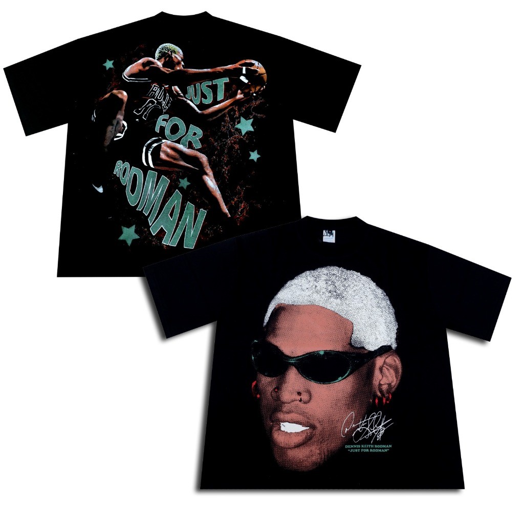 Dennis Keith Rodman Basketball Sport T-shirt Bootleg Vintage Oversize