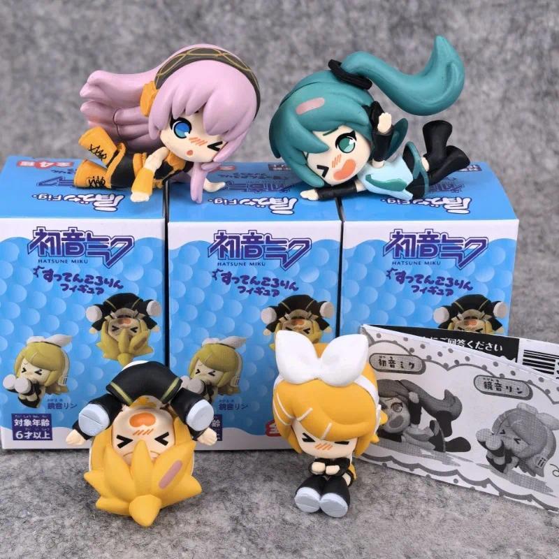 Anime Hatsune Miku Action Figure Kagamine Rin Kagamine Len Megurine Luka Blind Box Toys Collection O