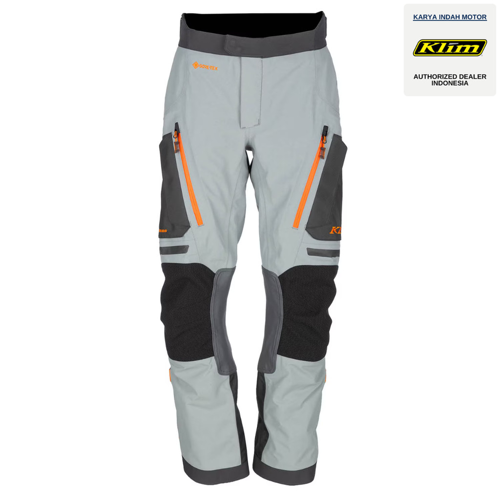 KLIM Artemis Pant Women Asphalt - Ember Orange GORE-TEX Adventure Riding Pants CE Level 2 Armor