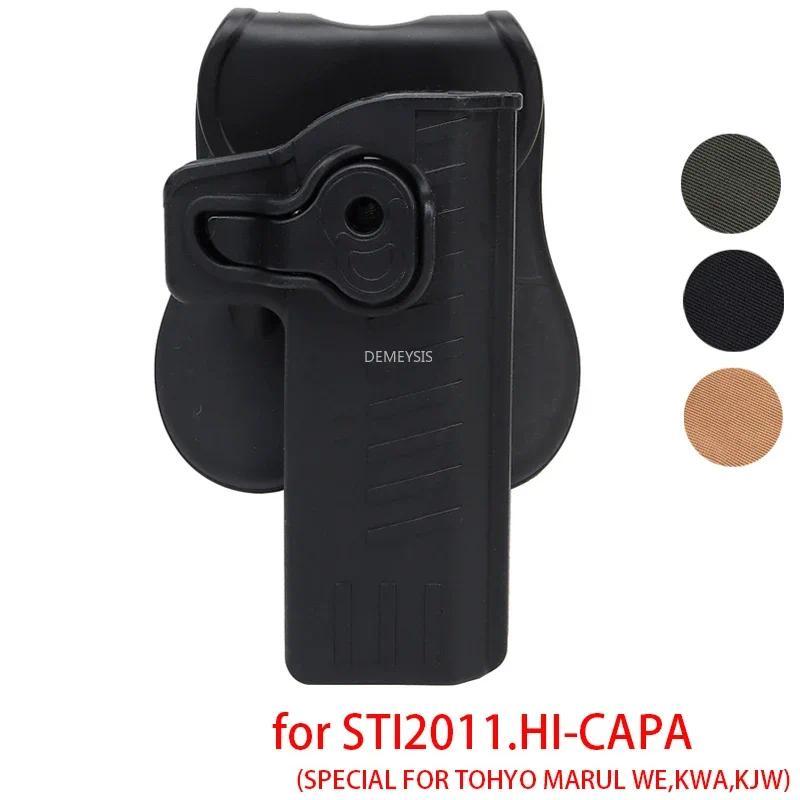 Tactical   for STI 2011 HiCapa Series Tokyo Marui WE KWA KJW  Right Hand