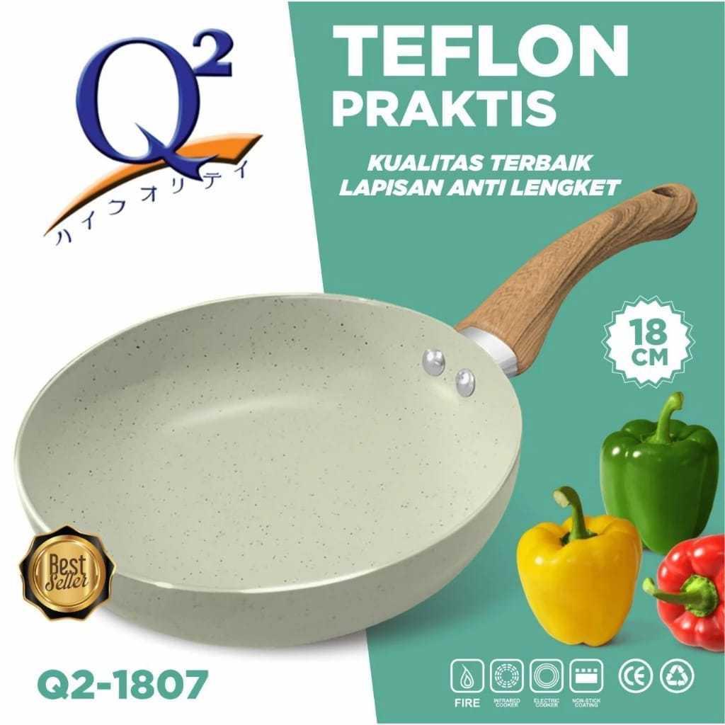 PANCI TEFLON Q2 1807/ 2407 | Teflon Anti Lengket Serbaguna Q2 1807/2407