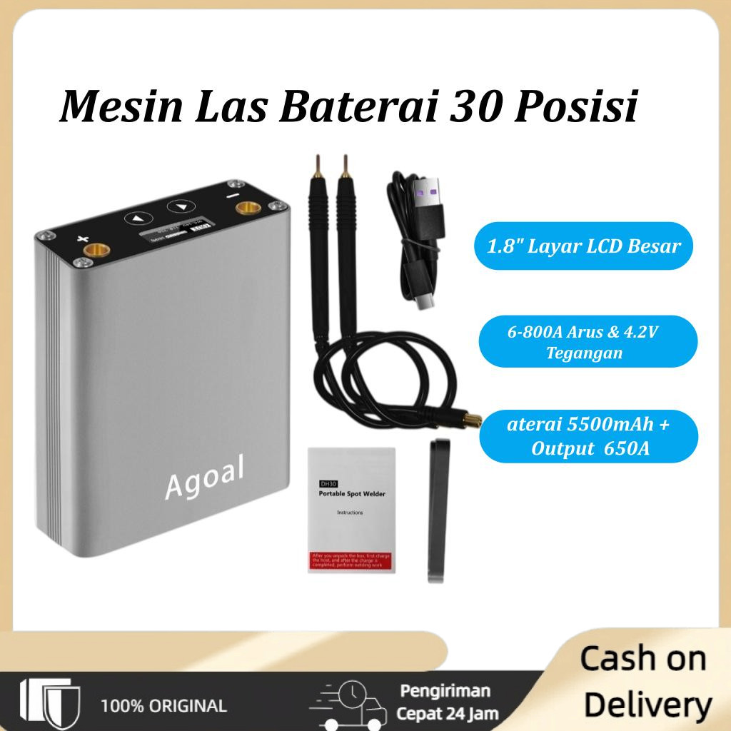 DH30 spot welding machine portable handheld spot welding lithium battery DIY welding 18650 spot repa