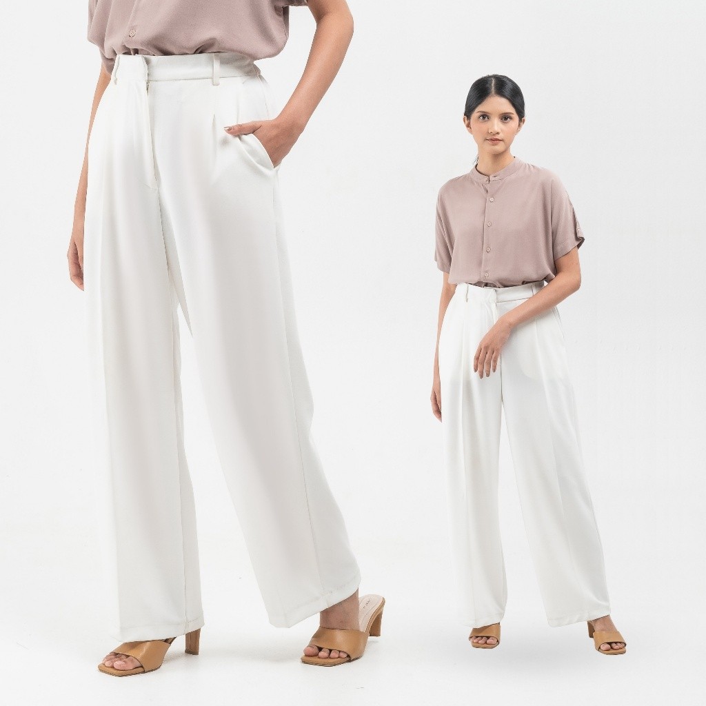 Atala Scarves | Wide Pants | Celana Kulot Highwaist Jumbo Wanita