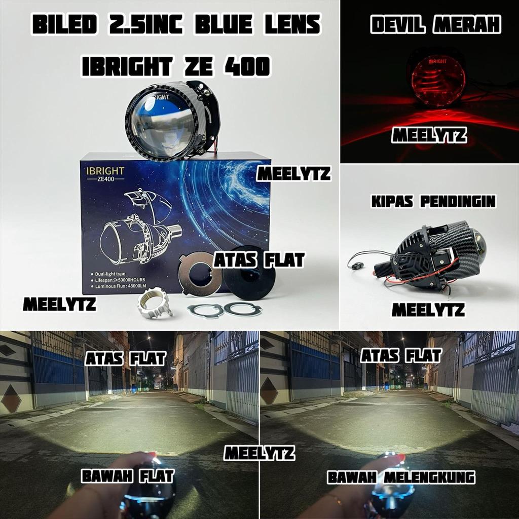 IBRIGHT ZE 400 - Biled 2.5inc  Blue Lens