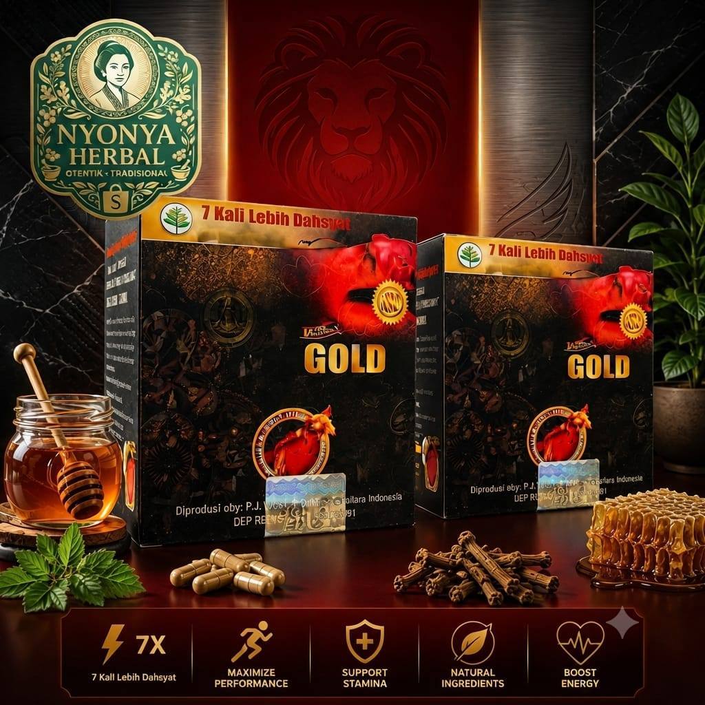 UM ORIGINAL [GOLD] Madu Serbuk Kapsul Urat Original Asli Alami 100%
