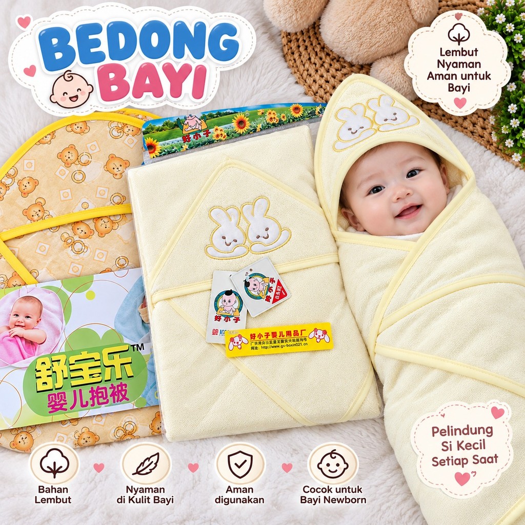 BEDONG BAYI TEBAL LEMBUT SELIMUT