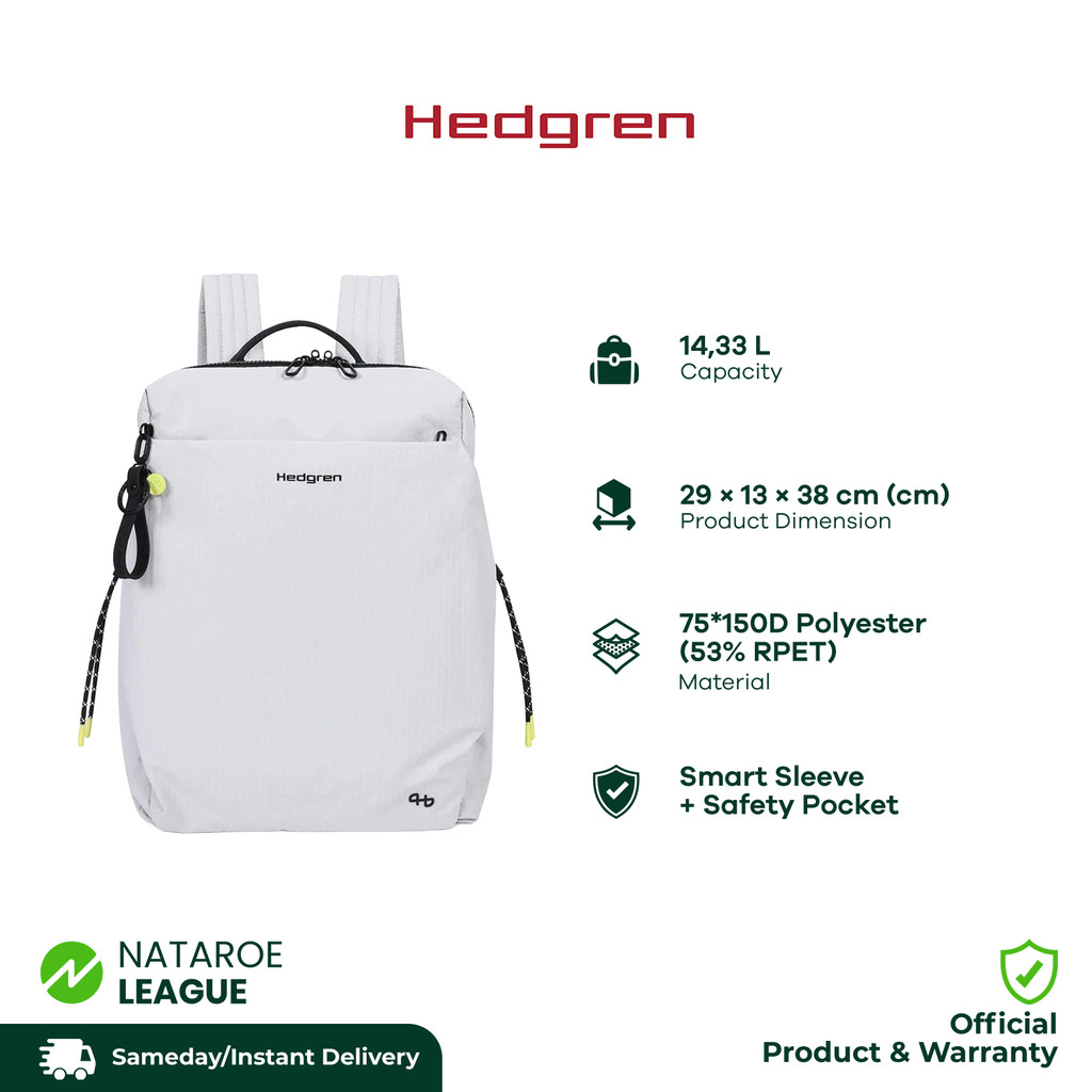 Hedgren Akira Backpack - Vaporous Grey