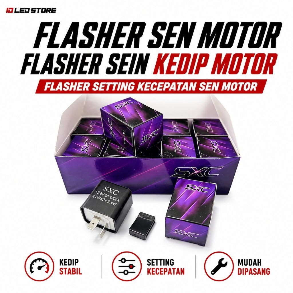 FLASHER SEN MOTOR FLASHER SEIN KEDIP MOTOR FLASHER SETTING KECEPATAN SEN MOTOR