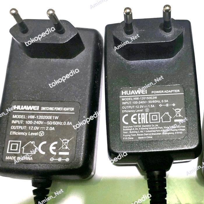 Adaptor 12V-1.5A / 12V-2A Copotan Original Huawei dan HuntKey - 12V----1,5A