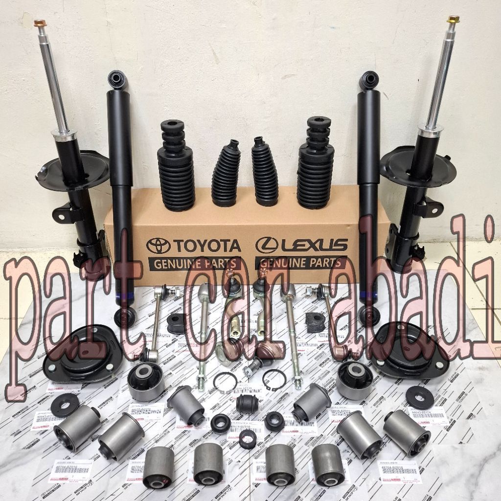 Full Komplit ShockBreaker Shock Breaker Depan Belakang Support Dan Kaki Kaki Support Shock Avanza Xe