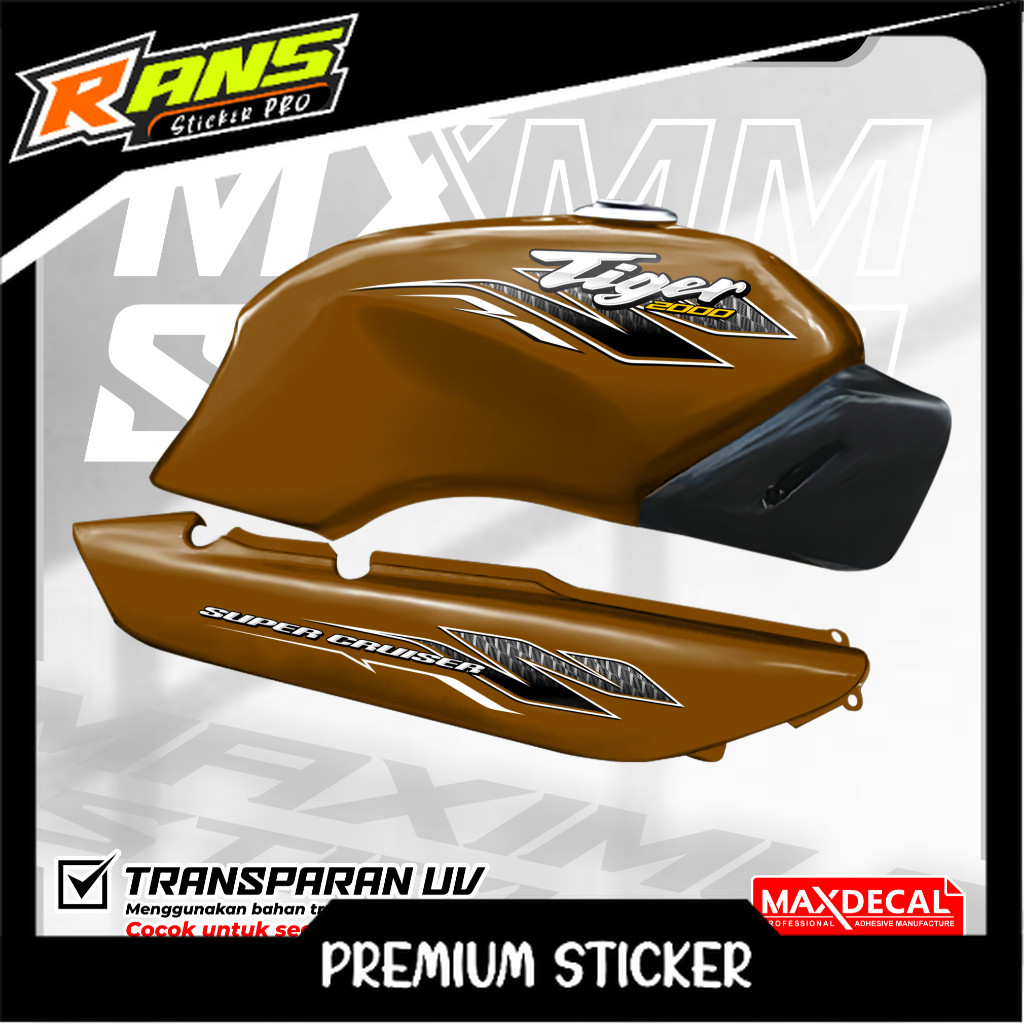 STRIPING TILAM - STRIPING TIGER 2000 / STRIPING TIGER 2000 - STRIPING TIGER TRANSPARAN UV