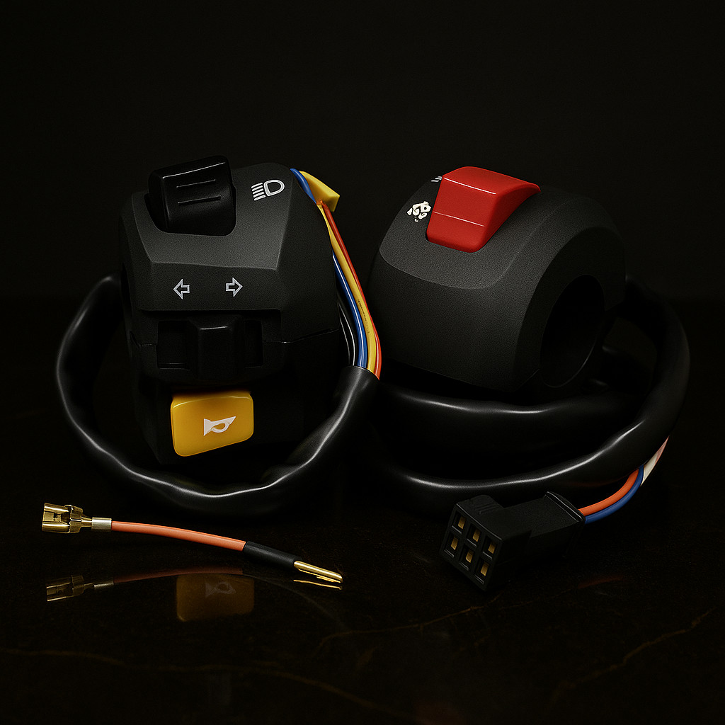 Saklar Holder Kiri Kanan Suzuki Thunder 125 New - Sparepart Motor