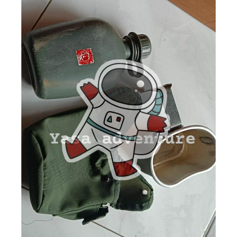 VEDPLES/BOTOL TEMPAT MINUM TNI ORI JATAH