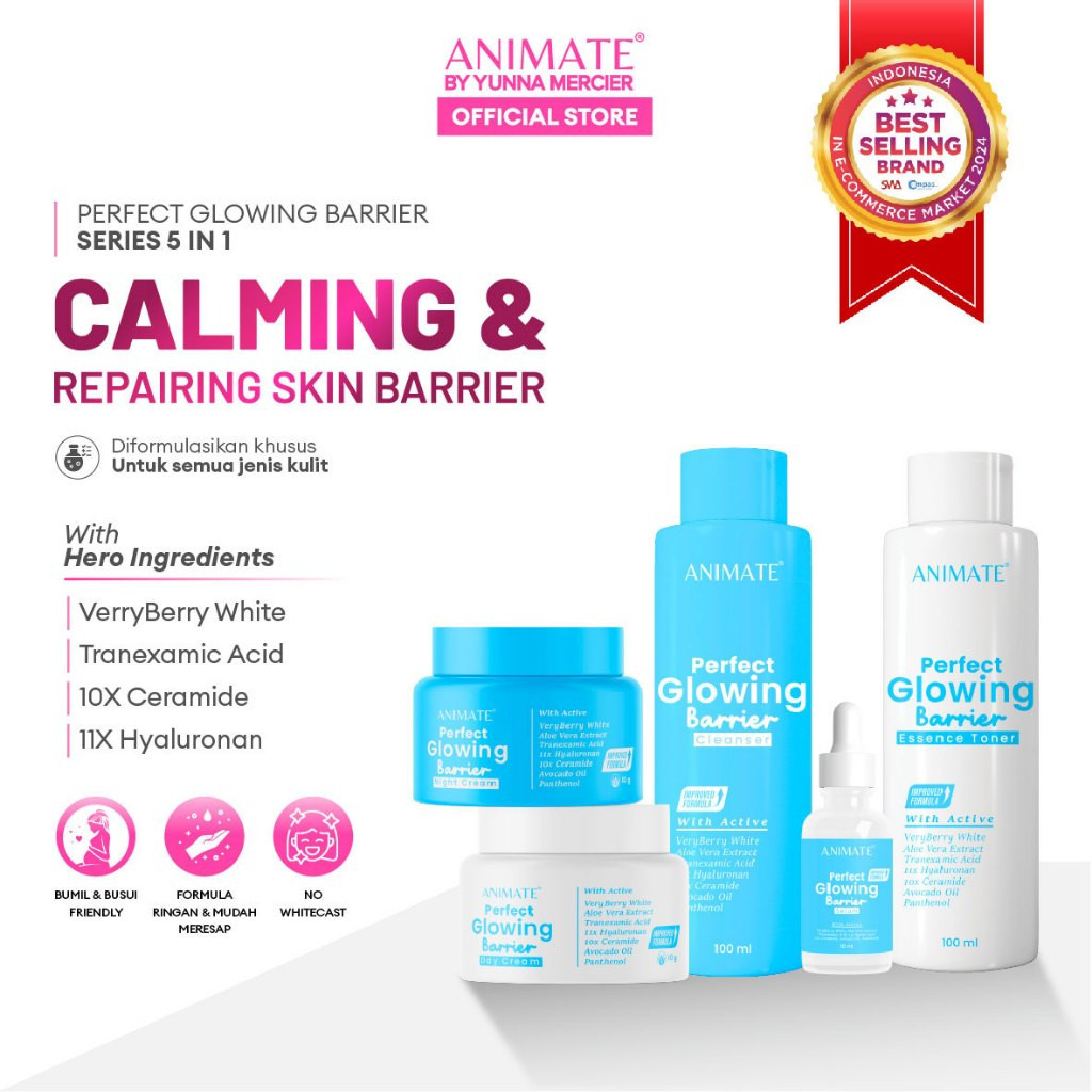 RF KENDARI - Animate Perfect Glowing Barrier Series 5 in1