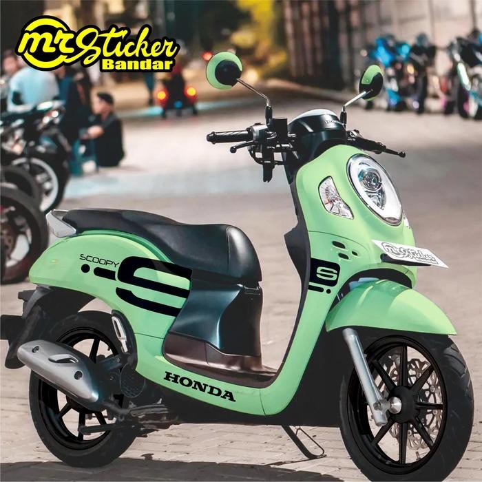 Decal scoopy full body Full Blok Stiker Scopy Dekal New Fi Baru sporty fashion stylish 2021 2022 202