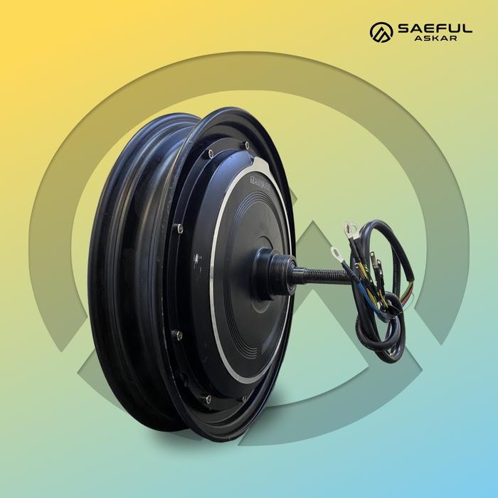 Dinamo BLDC Sepeda Listrik 48V 350W 500W R10 14x2.50 - Ulir 350W