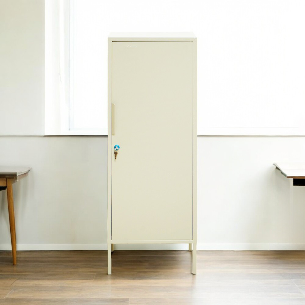 Informa Lynd Kabinet Kantor Metal 1 Pintu - Krem Beige Lemari Kabinet Office Cabinet Penyimpanan Ind
