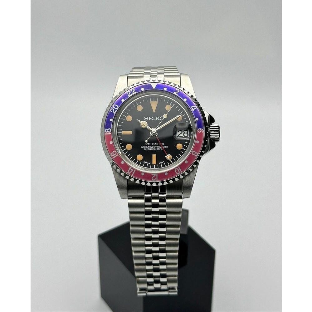 Seiko Pepsi GMT Master True Vintage NH34 Automatic