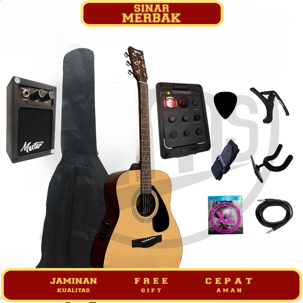 ORIGINAL Gitar Akustik Elektrik Yamaha F310 Gitar Yamaha Original