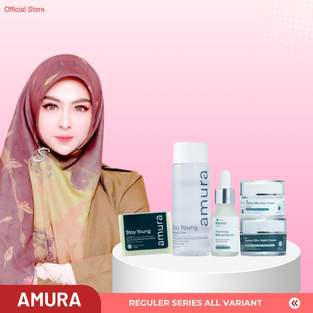 OFFICIAL Amura Skincare Original Perawatan Wajah Glowing Skincare Yang Aman Untuk Bumil Busui All Va