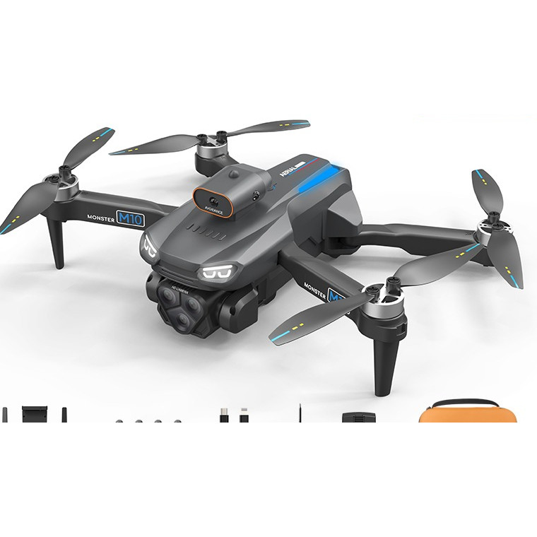 M10 Mini Drone 4K Obstacle Avoidance 8k Professional Drone 20km Quadcopter RC Helicopter with Camera