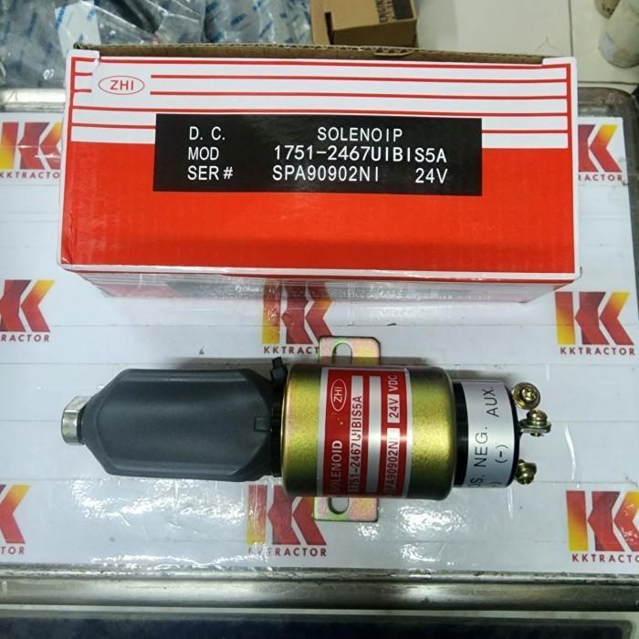 stop engine pc78 solenoid engine stop pc78 komatsu
