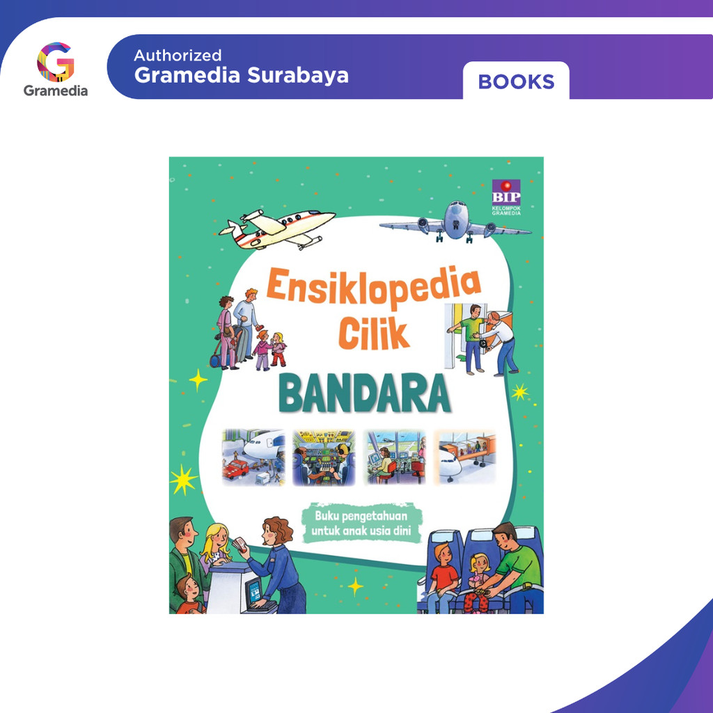 Gramedia Surabaya - Buku Ensiklopedia cilik: Bandara (cover 2022) (Fleurus)