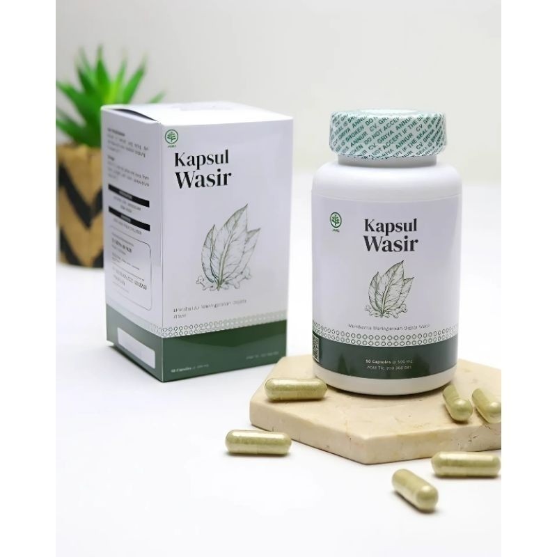 Kapsul wasir herbal 100% original bpom kapsul untuk wasir