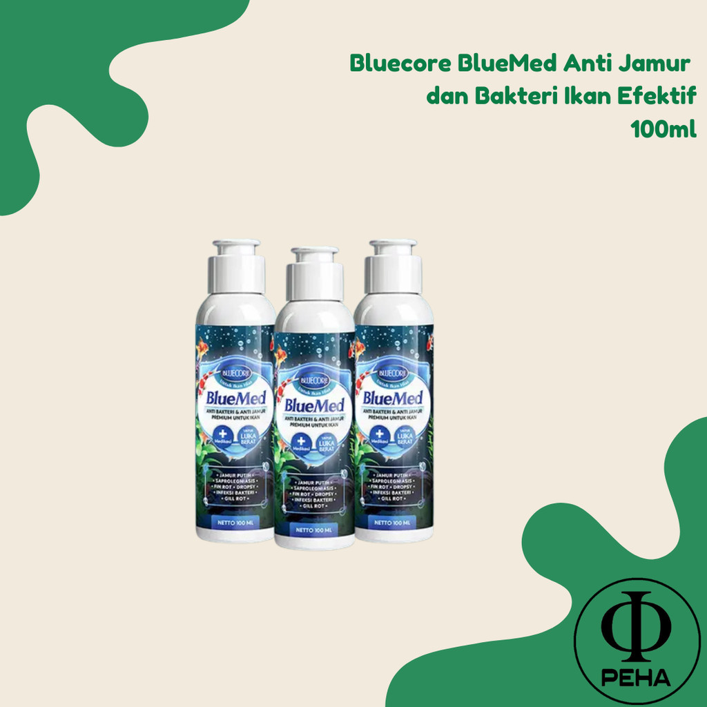 Bluecore Bluemed Anti Jamur Ikan 100ml
