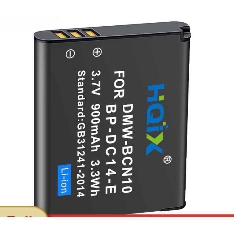 HQIX for Leica  C  Typ112  V-LUX50  Camera BP-DC14-E Charger Battery