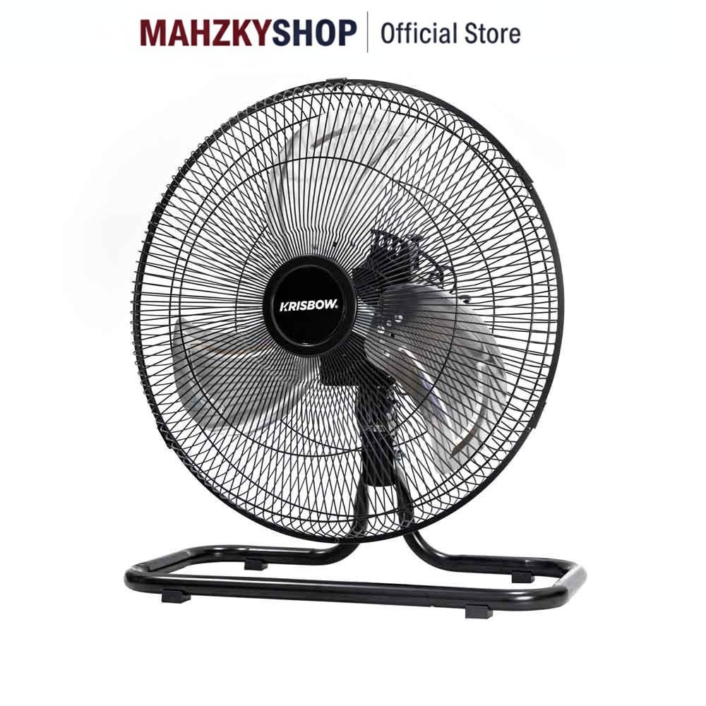 MAHZKY Krisbow 16 inci Kipas Angin Industrial 2 In 1 55 watt Table Wall Fan Penyejuk Ruangan Industr