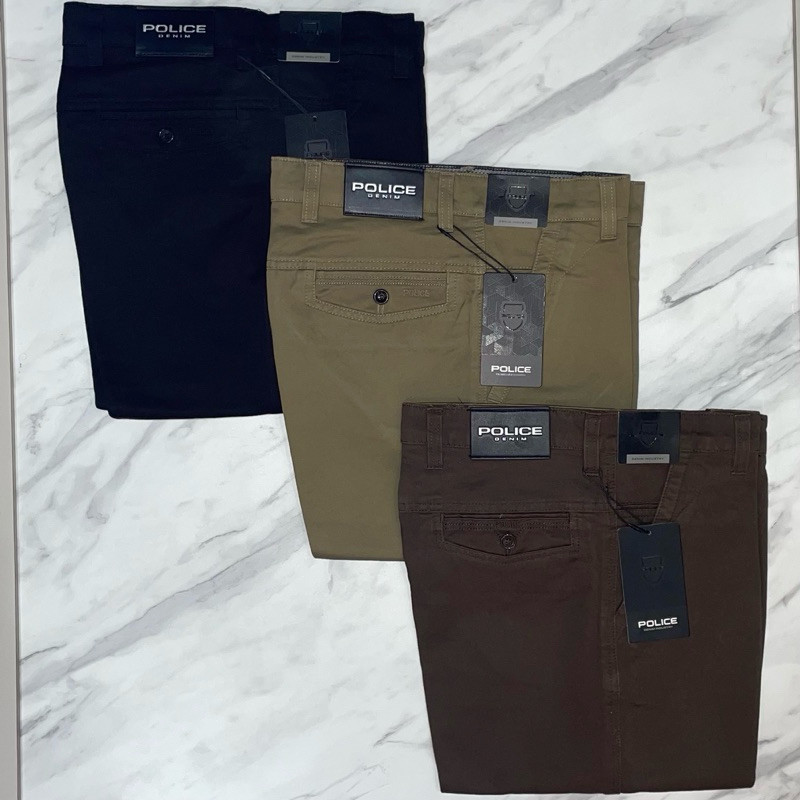 NEWPROMO CELANA OFFICER POLICE DENIM POLA BESAR MULAI DARI Sz 30