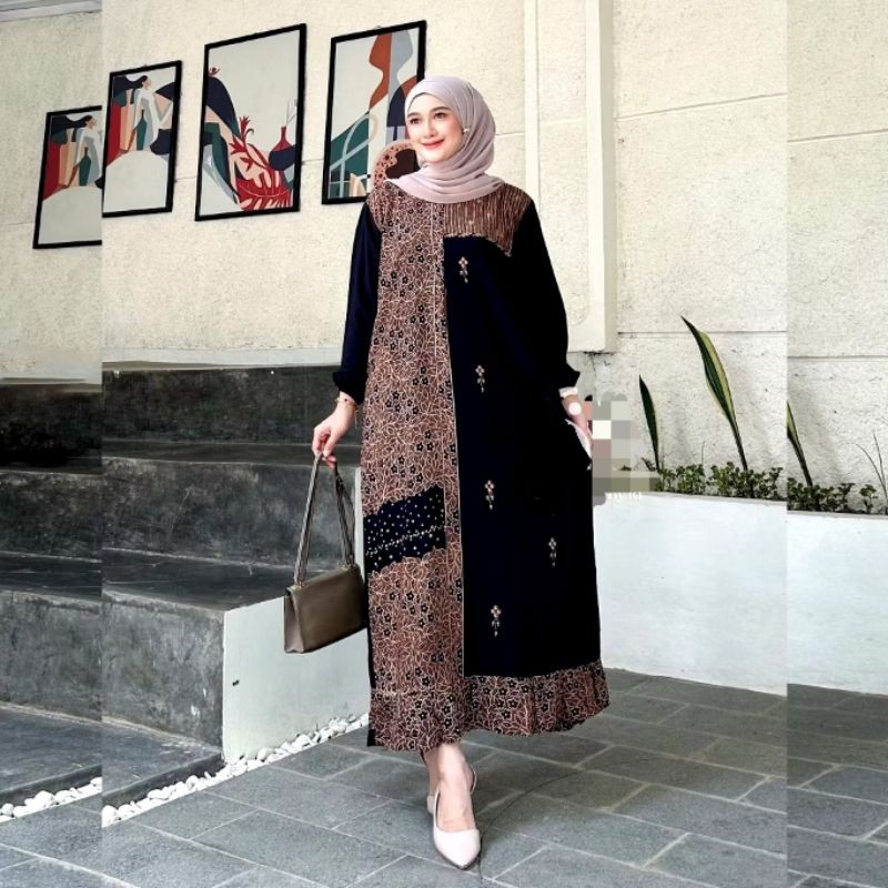 GAMIS SONATA RAYON PREMIUM BUSUI BAWAH REMPEL/Terbaru