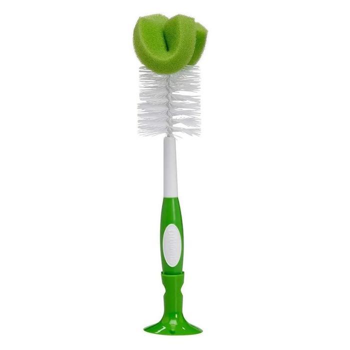 Dr Browns Bottle Brush with Sponge Sikat Botol Susu dg Spon DrBrowns - Green