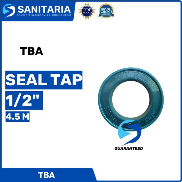 Seal Tape/Seal Tape Tba/Seal Tape Tba 1/2" 4.5 M/Seal Tape Murah