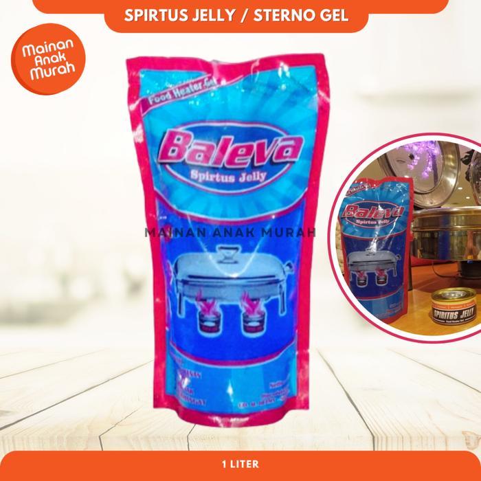 Spirtus Jelly Refill 1 Liter / Spiritus Gel Food Heater Catering Pasta Pemanas Outdoor Kompor Spirtu