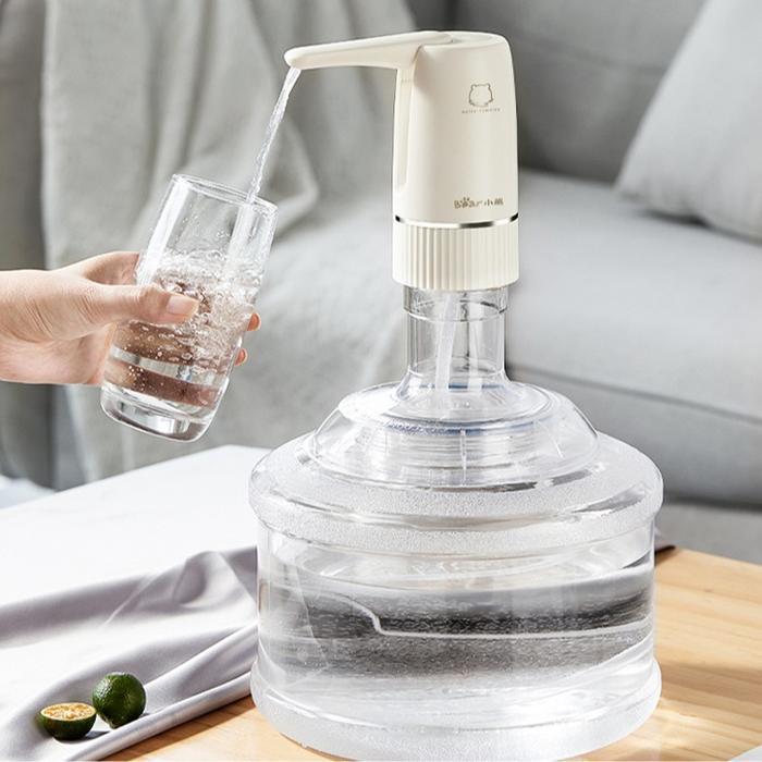 [ELECTROMAX] Pompa Air Galon Listrik Dispenser Otomatis Bear dengan Kran Dilipat