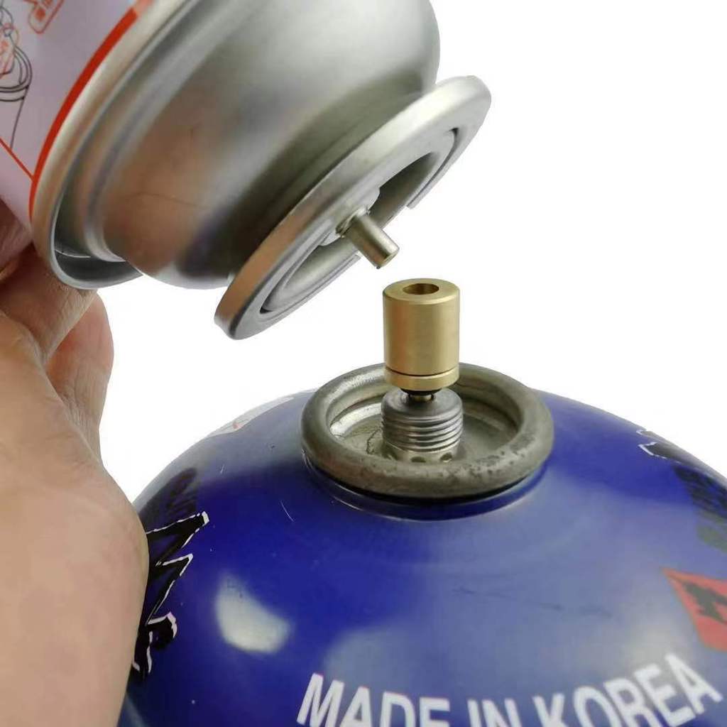 Gas Refill Adapter Filling Butane Canister Outdoor camping stove Gas Cylinder Gas Tank Burner Access