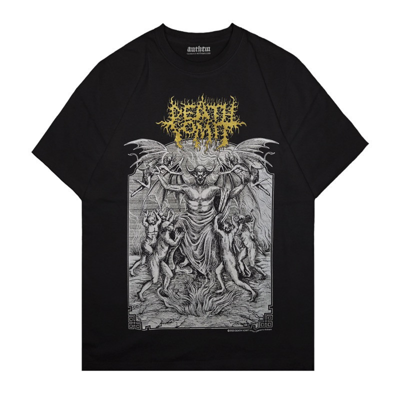 XtremeMerch Death Vomit "Where The Devil Blessed" Oversized Kaos 100% Original Tshirt